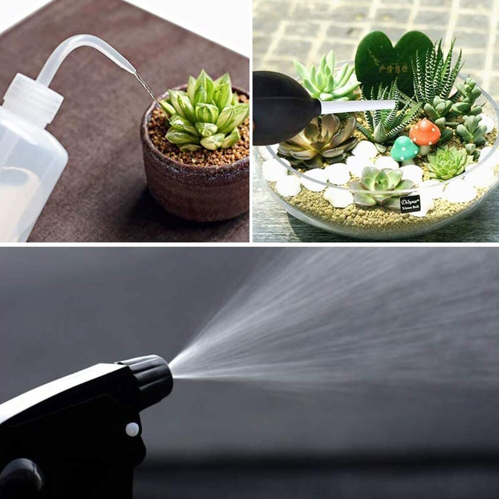Saftige planter verktøy mini hage håndverktøy sett transplanteringsverktøy miniatyr planting hagearbeid sett for innendørs miniatyr