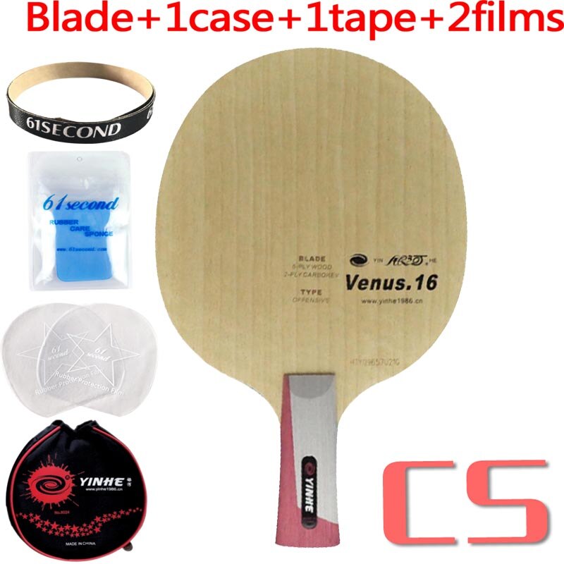 Milky Way Galaxy YINHE Venus.16 V-16 V16 V 16 table tennis pingpong blade: CS with RYM case