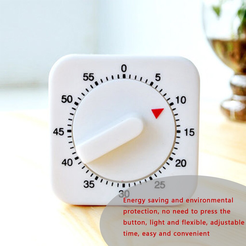 Kitchen Digital Timers Manual Countdown Kitchen Timer Alarm Clock Mechanical Cooking Timer Alarm Counter Clock