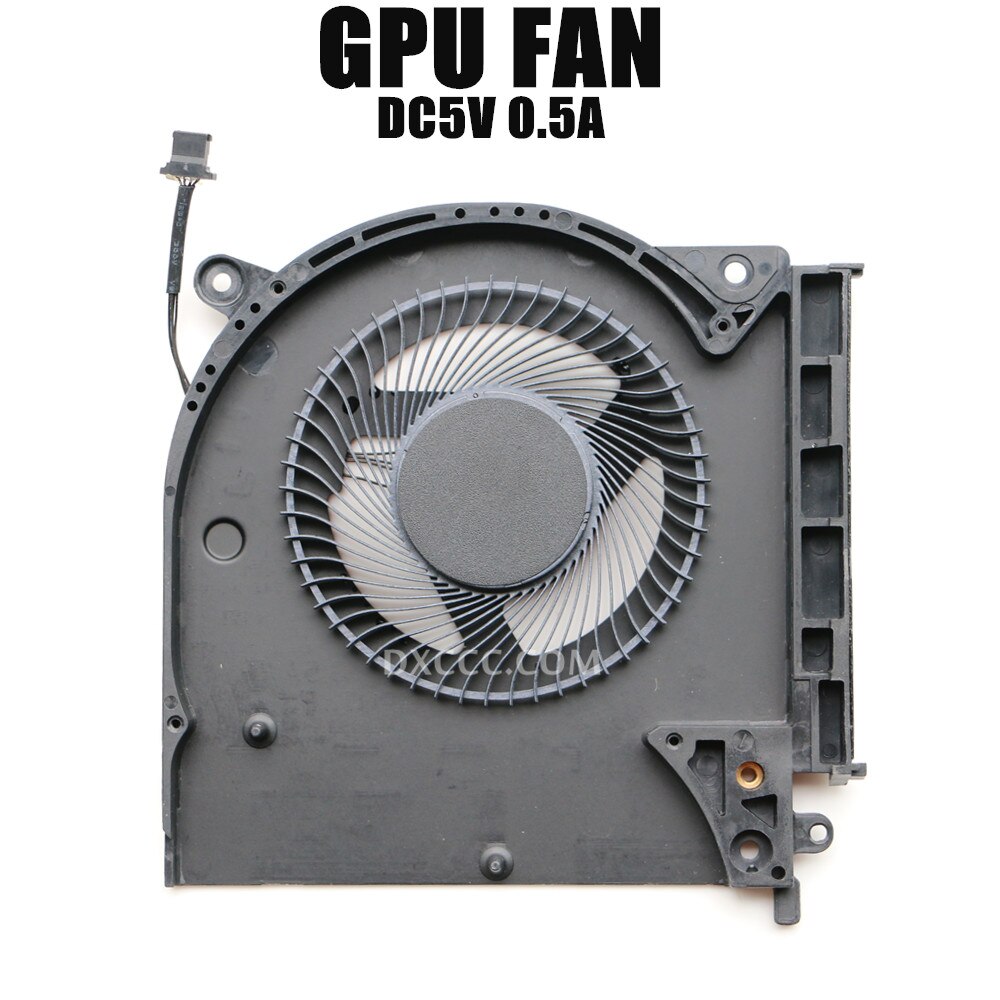Laptop CPU COOLING FAN for DELL Alienware M15 R2 CPU &amp; GPU Cooling Fan (GTX1660TI) Edition DC5V 0.5A