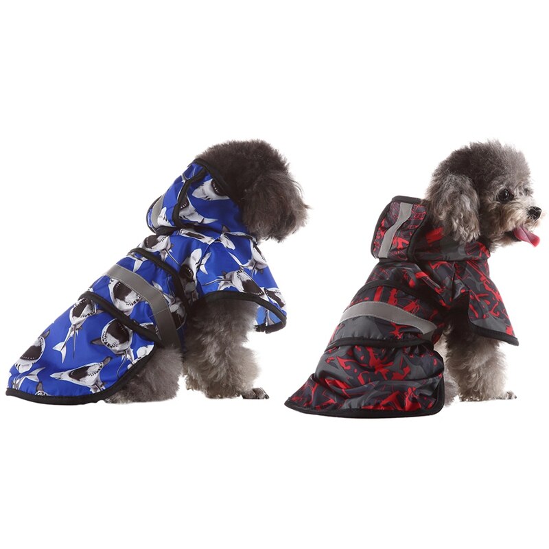 Waterdicht Huisdier Regenjas Jas Huisdier Kleren Reflecterende Veiligheid Regenkleding Voor Huisdier Kleine Medium Grote Honden XS-4XL