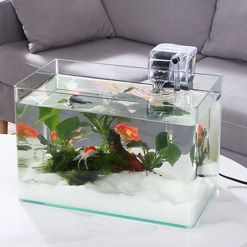 Electric Aquarium Filter Fish Tank Water Filters Changer Oxygenation Machine Water Purification Aquarium Fish Supplies
