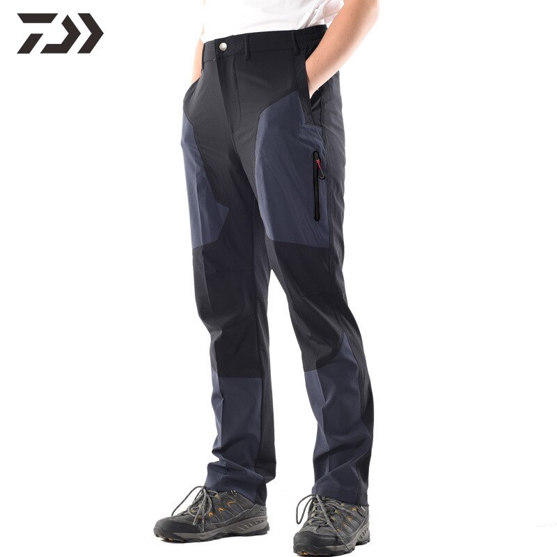 Men Outdoor Fishing Pants Anti-static Anti-UV Quick Drying Breathable Pants Sportswear Fishing Clothing Casual Sports Trousers