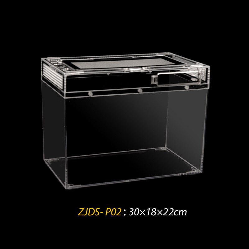 Acrylic pet box breeding box reptile crawling pet turtle lizard pet snake transparent breeding box: 2