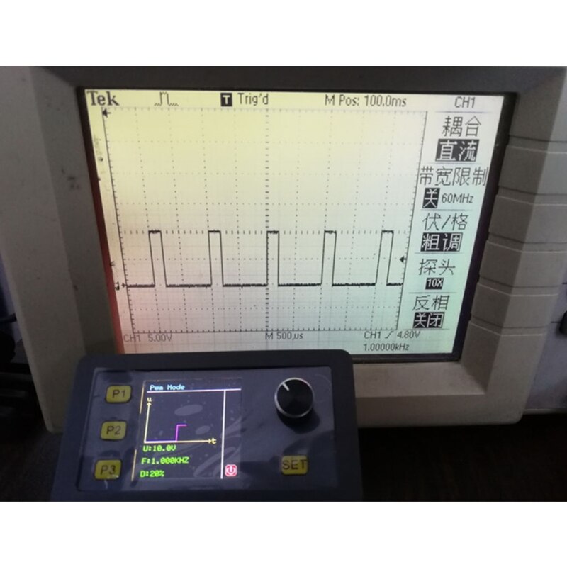 WSFG-06 PWM Impuls Einstellbar Modul Sinus Welle 4-20mA 2-10V Signal Generator für Puls Modus