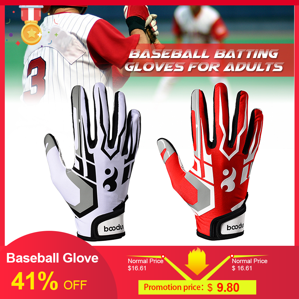 Professionele Honkbal Handschoen Batting Handschoenen Unisex Baseball Softbal Batting Handschoenen Anti-Slip Batting Handschoenen Voor Volwassenen Unisex