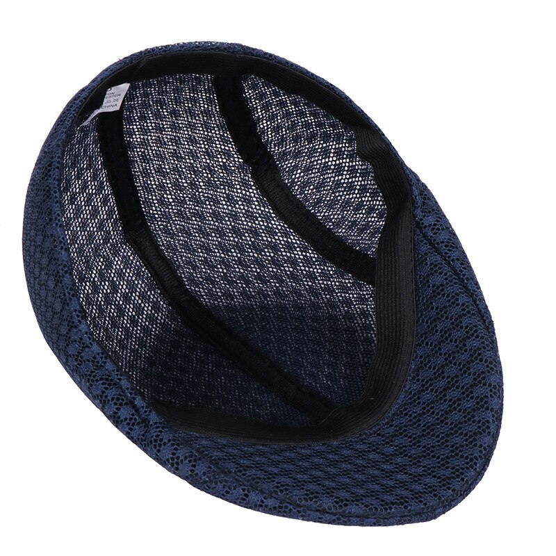 Mössa för män - Helisopus Mesh Keps - Andningsbar Sommarhatt - Justerbar - Enfärgad