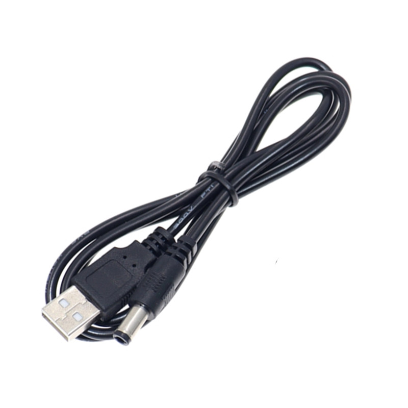 Universal Hair Clippers Cable DC Connector USB Adapter Charging Heads Power Cord Razor Charger Charger Convetor: Blue