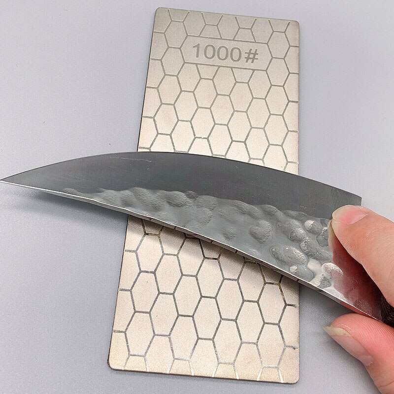 400 600 1000 1200 Grit Diamond Knife Sharpening Stone Kitchen Knife Sharpening Plate Whetstone GrindStone Grinder toolHoning Set