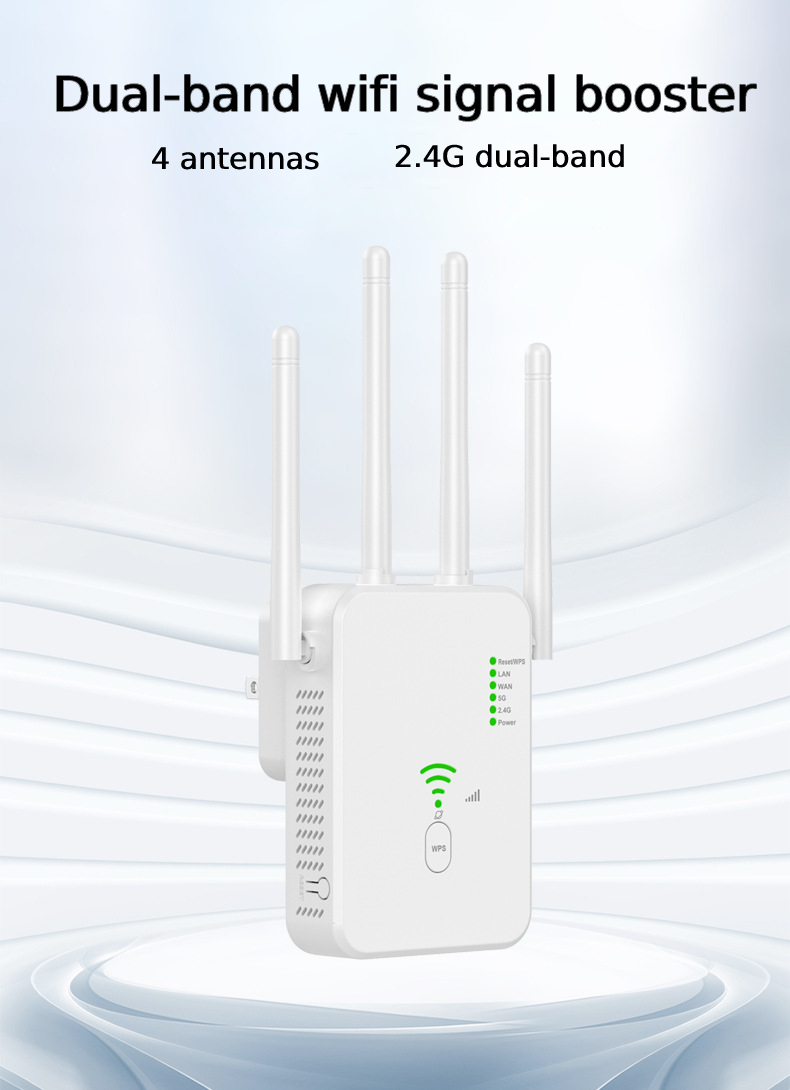 Wireless 5G WiFi Repeater 1200Mbps Router Wifi Boo... – Grandado