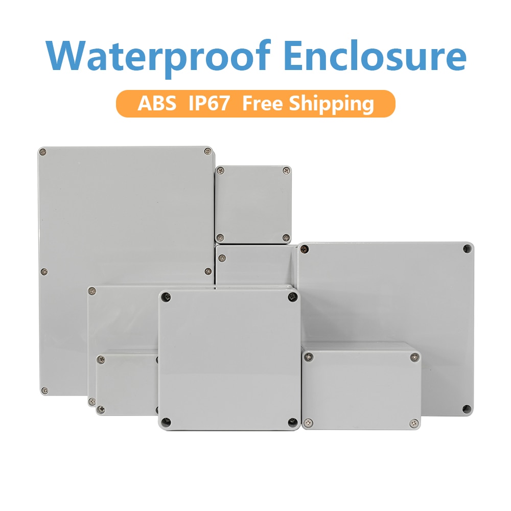 Outdoor Waterproof Case Enclosure Plastic Box Electronic Project Case Waterproof Junction Box for Electronics
