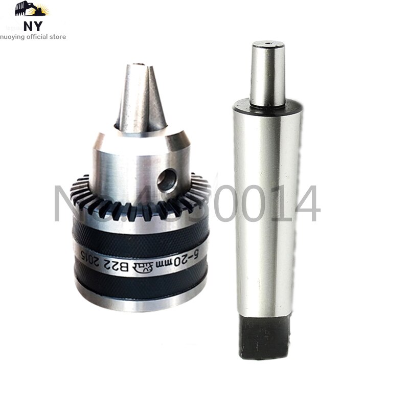 Morse Cone Shank MT2 N10 B16 B18 Drill Chuck 1-13MM Heavy Duty Taper Collet Chuck Drilling Machine Precision Morse Tapper Cone