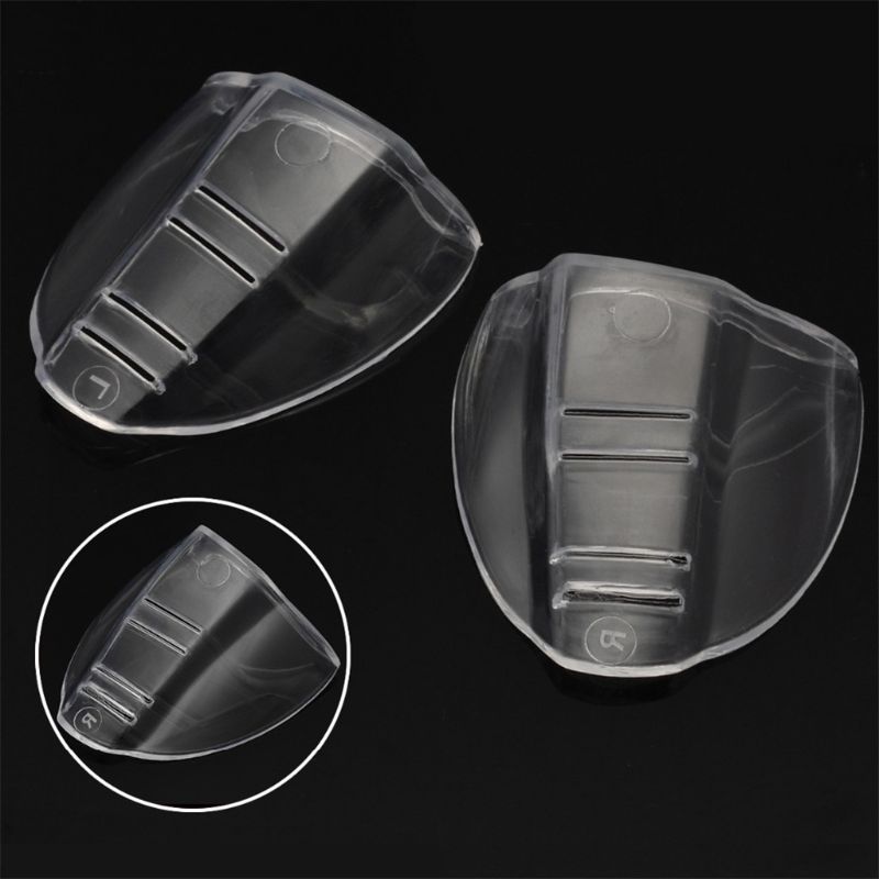 1 paire de protections latérales pour lunettes de sécurité, en polyuréthane transparent, protection latérale