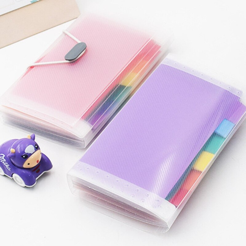 Mappe  a6 fil dokumentpose veske seddel mappeholder organiser feste kontorrekvisita dokumentarrangør perm tepper