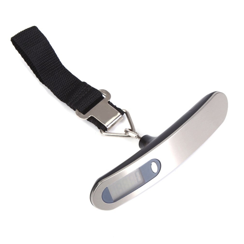 Portable 50 Kg Stainless Steel Hand Luggage Scale Portable Electronic Scales Express Electronic Scales Luggage Travel security