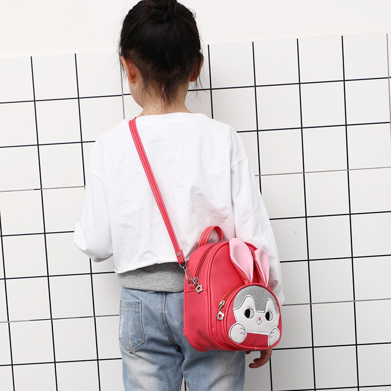 Enfant en bas âge sac à dos fille étudiant sac à dos enfants enfants dessin animé 3D lapin cartable Mini décontracté sacs d'école