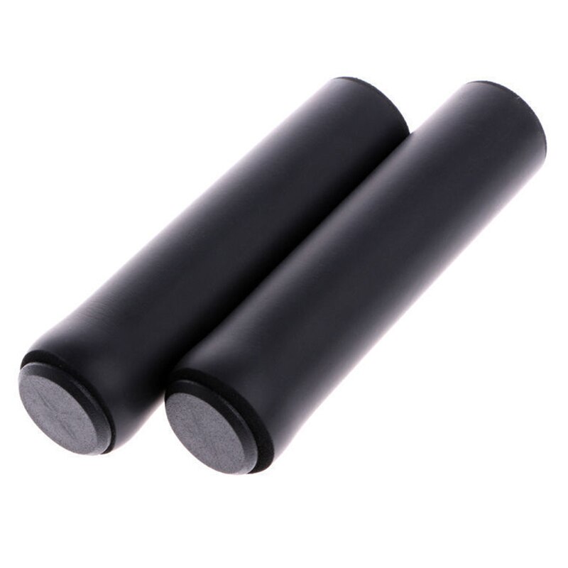 1Pair Silicone Cycling Bicycle Grips Outdoor MTB Mountain Bike Handlebar Grips Cover Anti-slip Strong Support Grips Bike Part: black