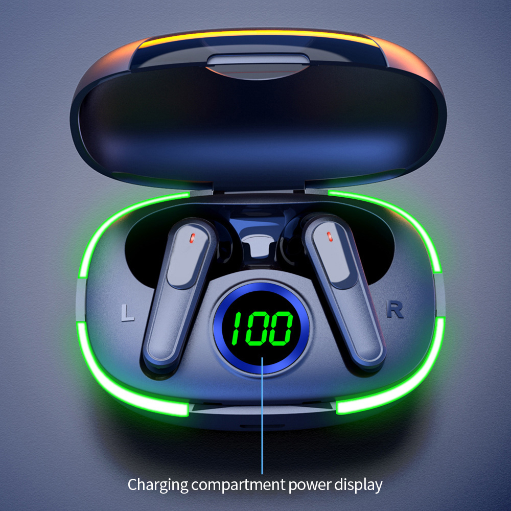 Pro80 Wireless Bluetooth-compatible Headphone With Microphon Headsets HiFi Sound Low Latency Earphone Waterproof Earbuds