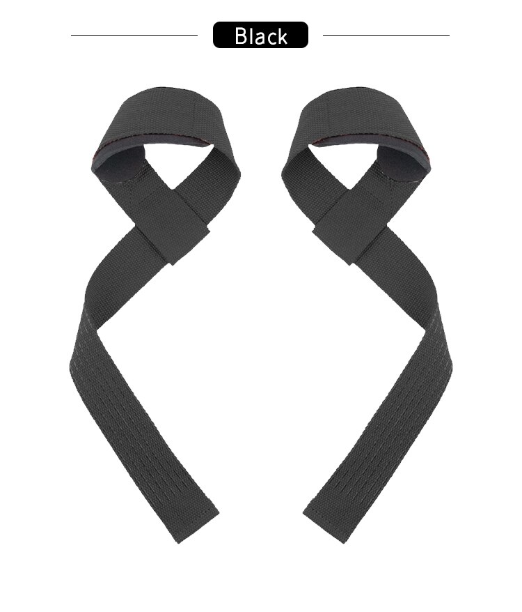 Weight Lifting Hand Wrist Belt Gym Lifting Straps Fitness Wrist Wrap Bodybuilding Dumbbell Barbell Exercise Training Power