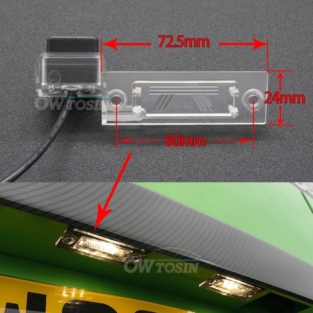 For Volkswagen VW T5 Transporter/Caravelle/Multivan 2003 8LED Car Rear View Camera 4.3" 5" Parking Monitor Reverse Wireless