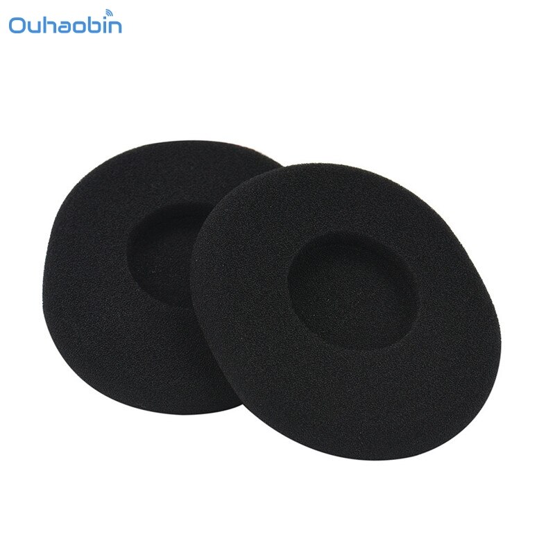 Ouhaobin Popular 1 Pair Ear Pads Ear Cushions for Logitech H800 H 800 Wireless Headphone Earphone Black Soft EarPad Sep1
