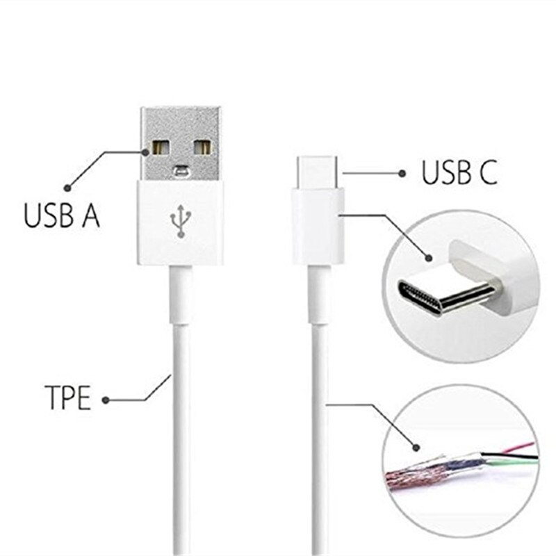 Usb snellader datakabel voor htc lg moto zte nokia 6.2 7.2- snoer ac-netadapter voor huawei samsung xiaomi redmi-kabel