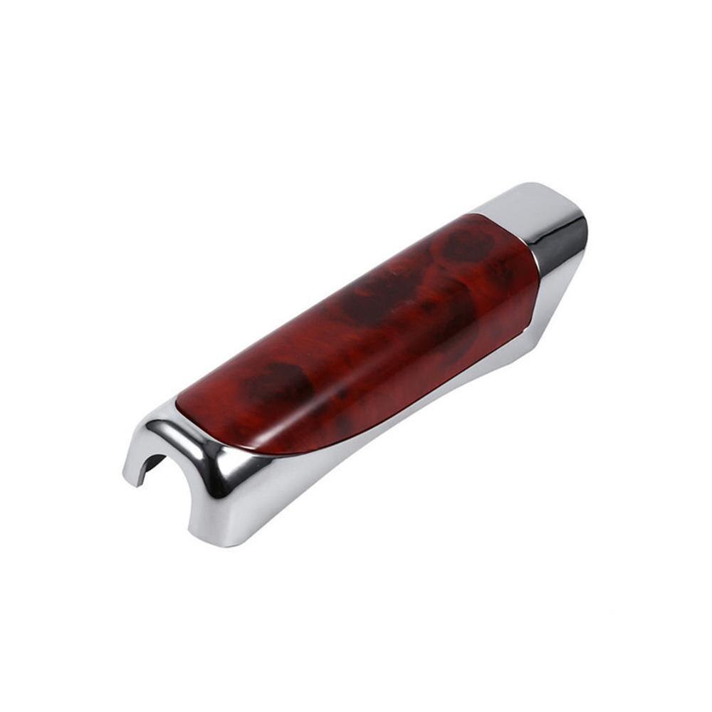 Juego de frenos de mano, freno de mano Universal para coche, cubierta de plástico ABS, antideslizante, freno de estacionamiento automático: Rojo