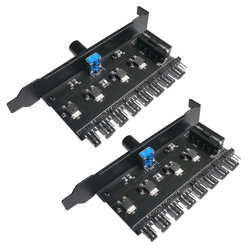 Pci Fan Speed Controller Enkele Controle Ide Interface Hub Computer Temperatuurregeling Warmteafvoer Schakelaar Controle: Default Title