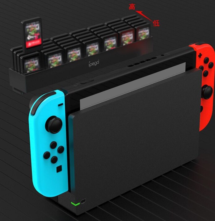 Pg -sw079 cd aufbewahrungshalterung für nintendo switch-spieldiscs, aufbewahrungsbox für switch-kassetten mit 35 discs