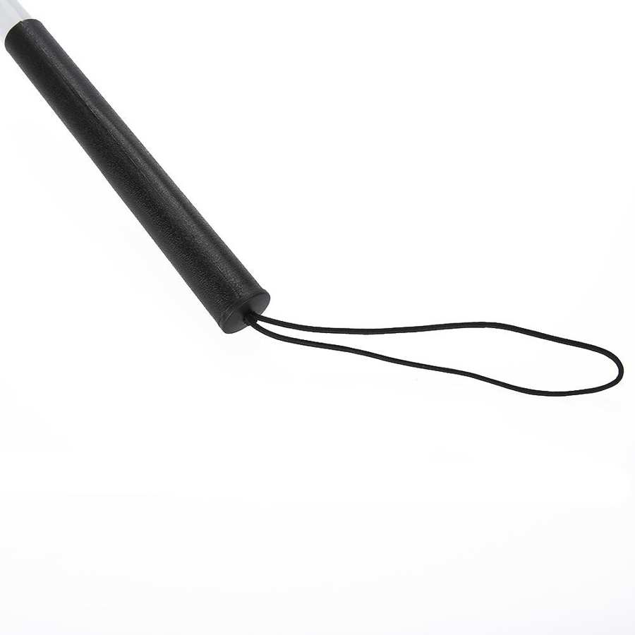 Krykke spadserstok sammenfoldelig reflekterende stok krykke bærbar anti-chok guide spadserestok blinde mennesker til seniorer
