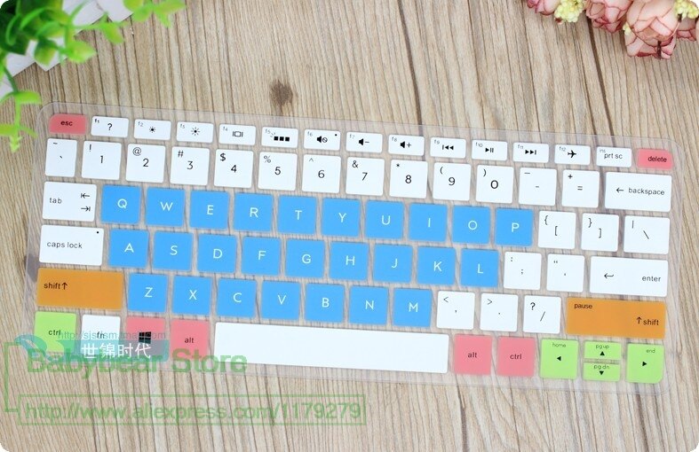 Silikon Tastatur Schutz Film Cover Skin Protector Für Hp X360 Spectre 13-4104la 13-4103dx 13-D023Tu/D024Tu 13,3 Zoll: candyblue