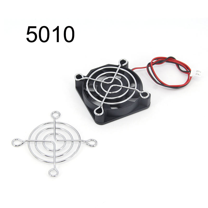 DC Brushless Cooling Fan 6025/8025/9225/12025/3007/4010 30MM/40MM/50MM/60MM DC 5V 12V 24V Cooler PC Laptop Computer Case Fans W2: Silver / Bundle 3