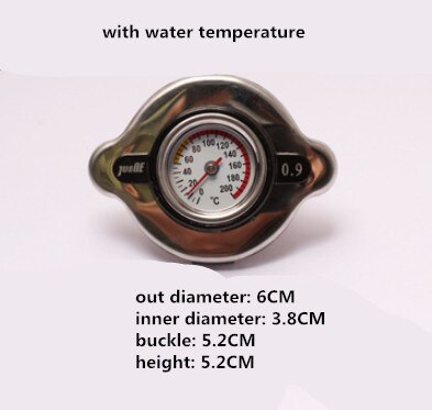 1pc Excavator water tank cover temperature meter universal for Caterpillar Hitachi Hyundai Daewoo Kobelco: C