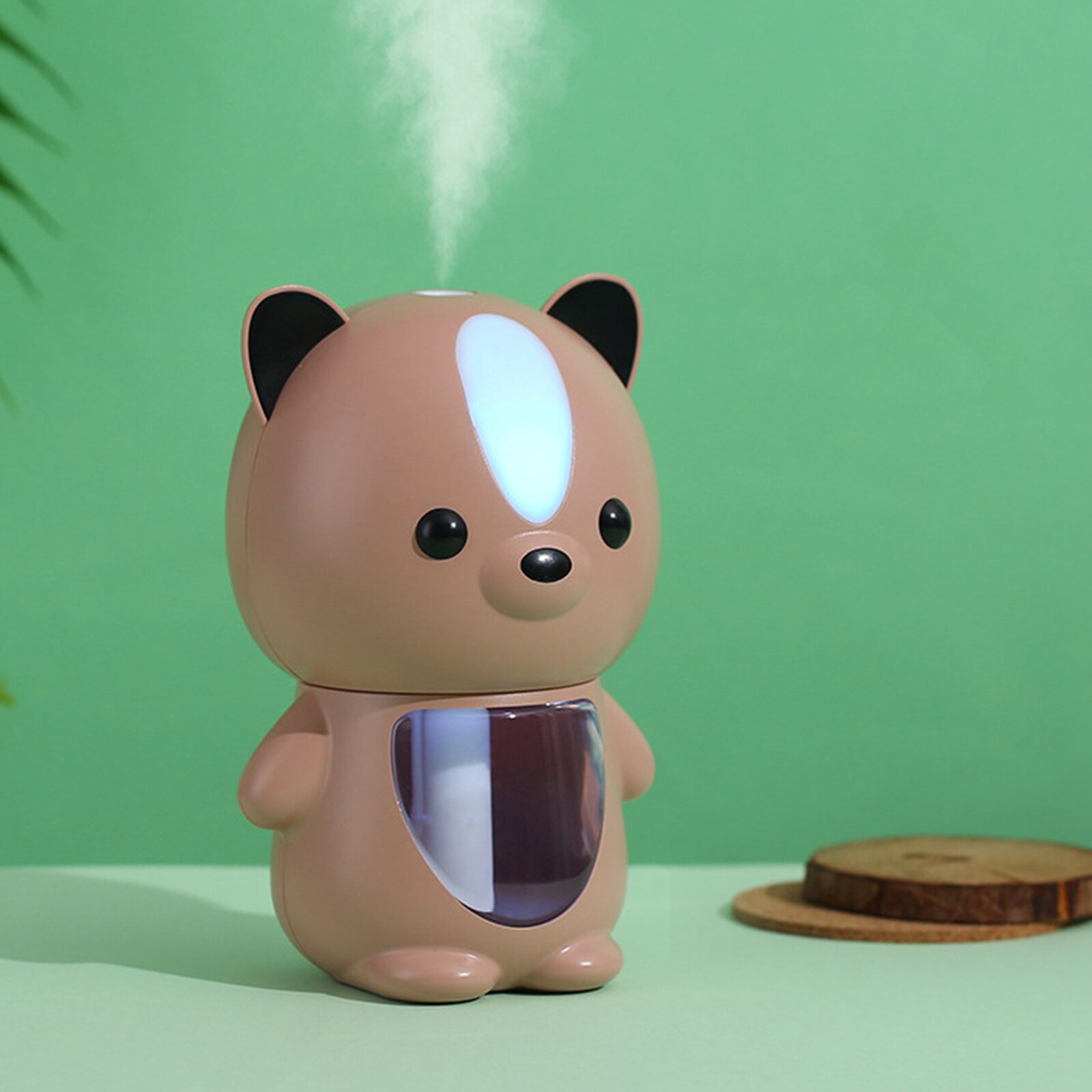 Portable Mini Humidifier, 200ml Personal USB Desktop Cool Mist Purifier with