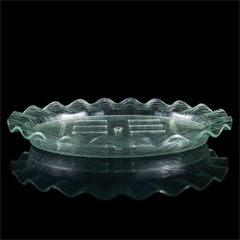 Acryl sashimi eis tablett Japanische und Koreanische küche Sushi obst platte meeresfrüchte sashimi platte trockenen eis tablett lachs eis tablett