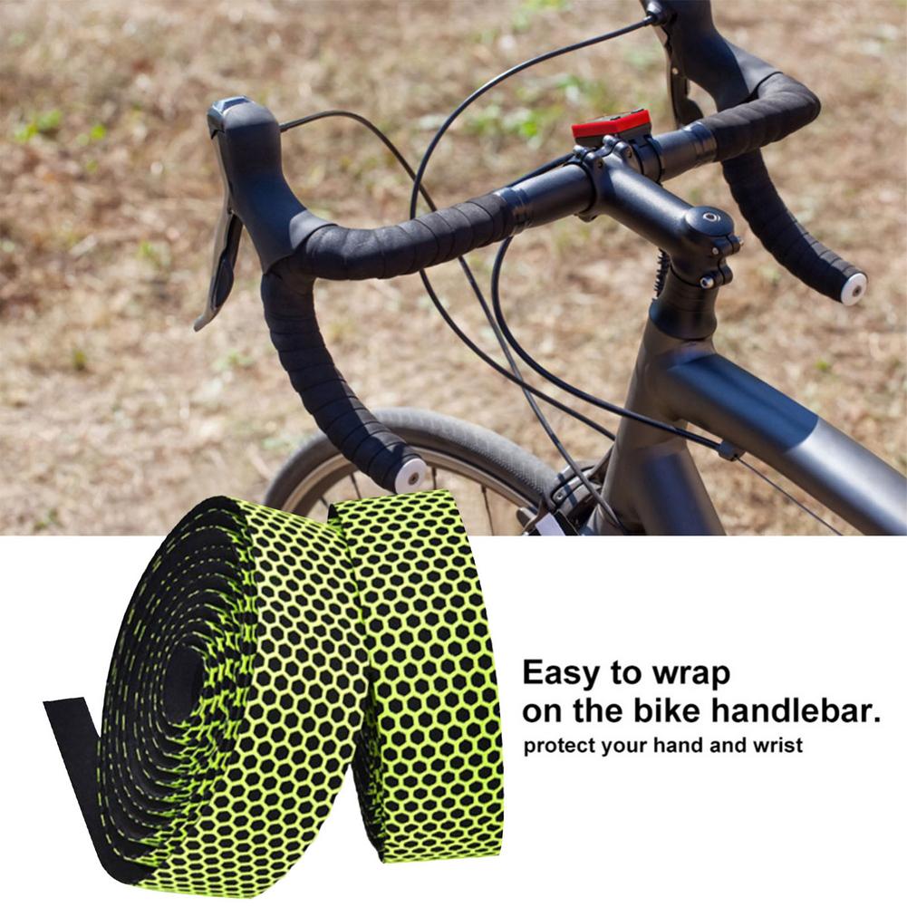 2 stücke Fahrrad Lenker Band Lenkrad Abdeckung Rennrad Radfahren Griff Bar Nicht-slip Gürtel Gummi Band Reiten zubehör Warp