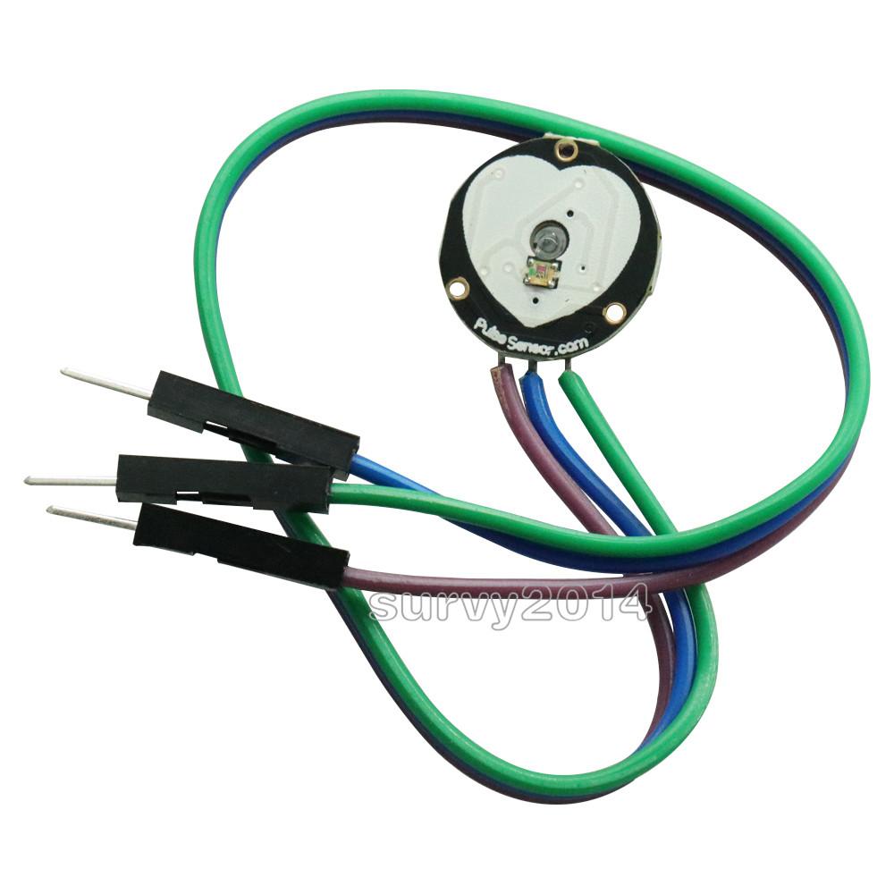 1PCS Hartslagmeter Sensor Pulsesensor Sensor Module Voor Arduino nieuw