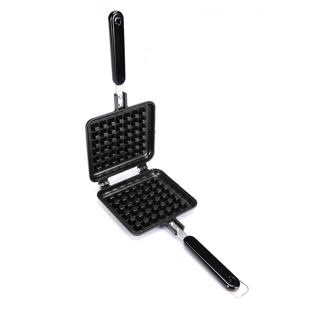 Máquina antiadherente para hacer gofres de cocina, molde de Gas para gofres, sartén de burbujas, máquina para hornear, horno, pastel de desayuno, huevo, U9D5, 1 Uds.