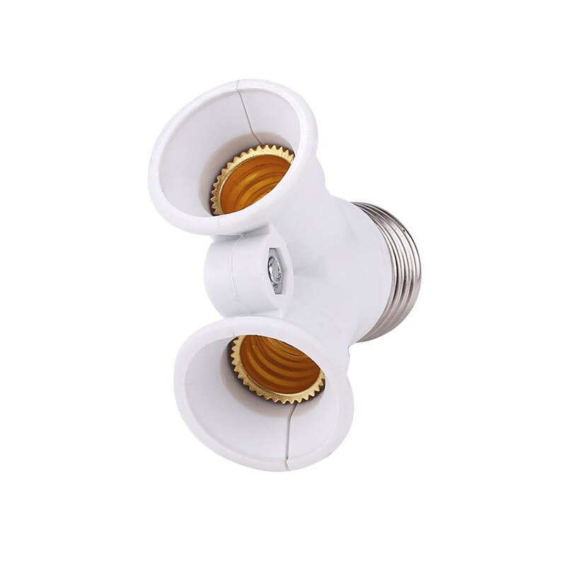 Y-Form E27 bis 2 E27 Dual Extend Adapter Splitter Stecker Konverter Lampen socke Y-Form E27 bis 2 E27 Dual Extend Adapter Splitter Stecker Konverter Lampen socke