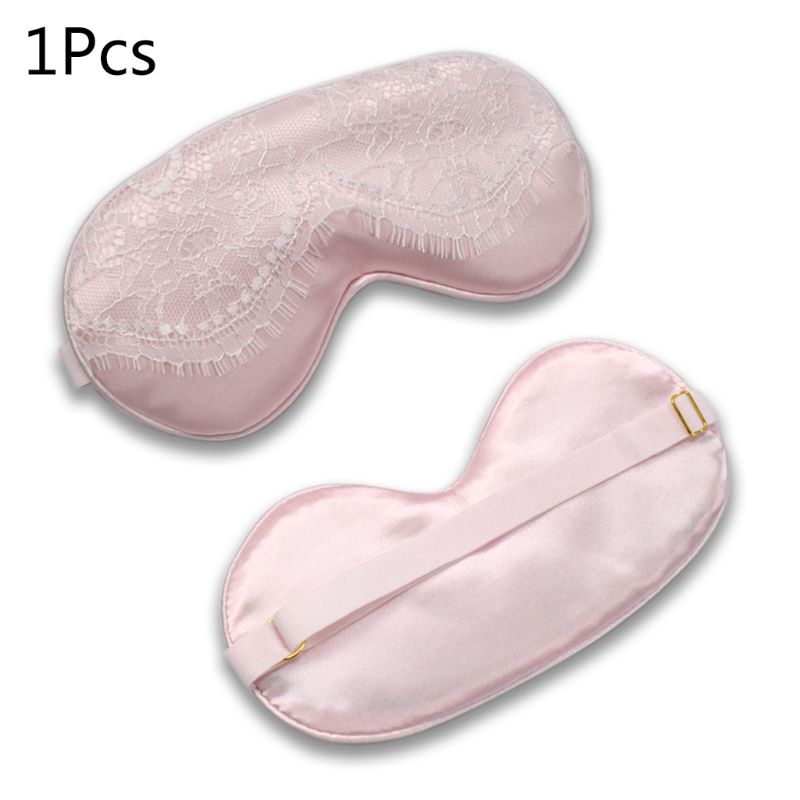 Sleep Eye Mask Padded Shade Cover Travel Sleeping Relax Aid Blindfold E65F: PK-2