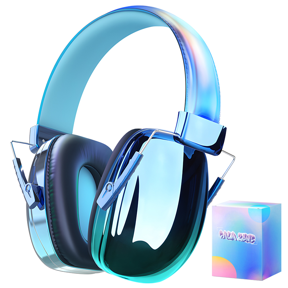 Auriculares con cancelación de ruido para niños, orejeras para niños, protección auditiva para niños, bebés, protectores auditivos con cancelación de ruido, para niños: Castaño