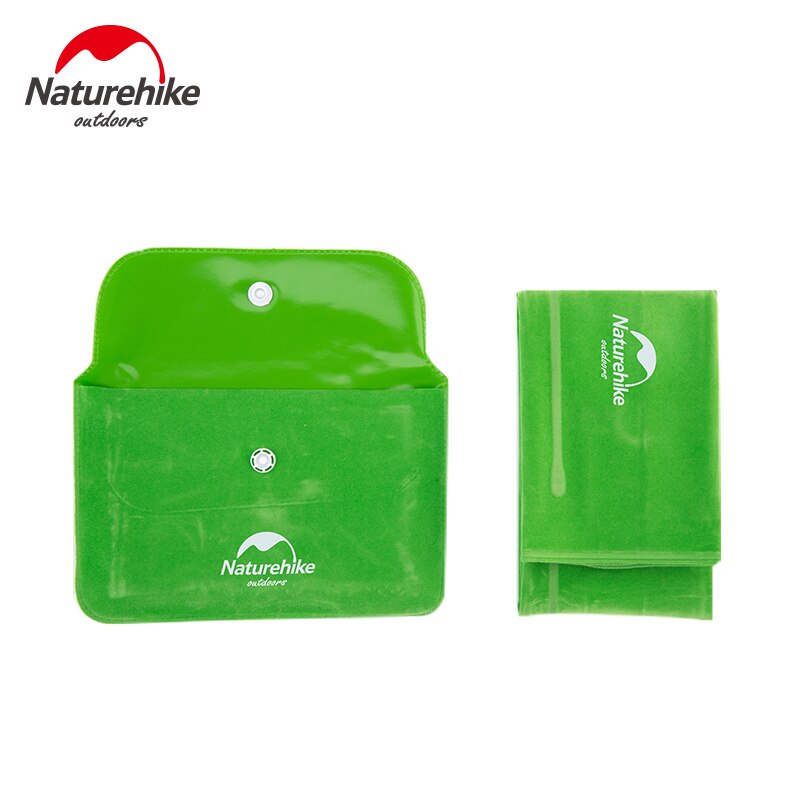 Naturehike Fashion cuscini gonfiati cuscino pieghevole antiscivolo compresso tessuto scamosciato uso per viaggi all'aperto