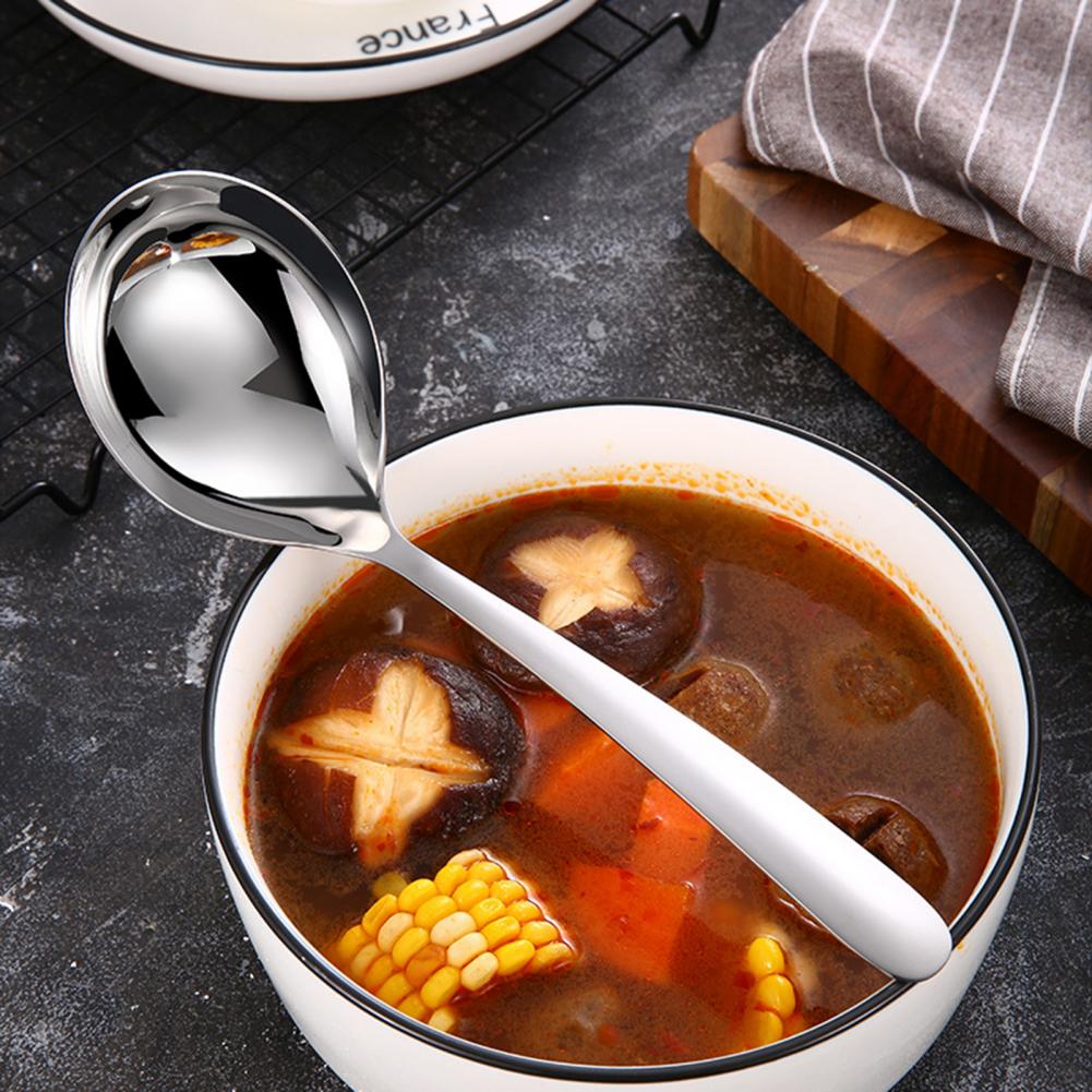 Soup Ladle Convenient Ergonomic Food-grade Soup Ladle Safe Soup Spoon