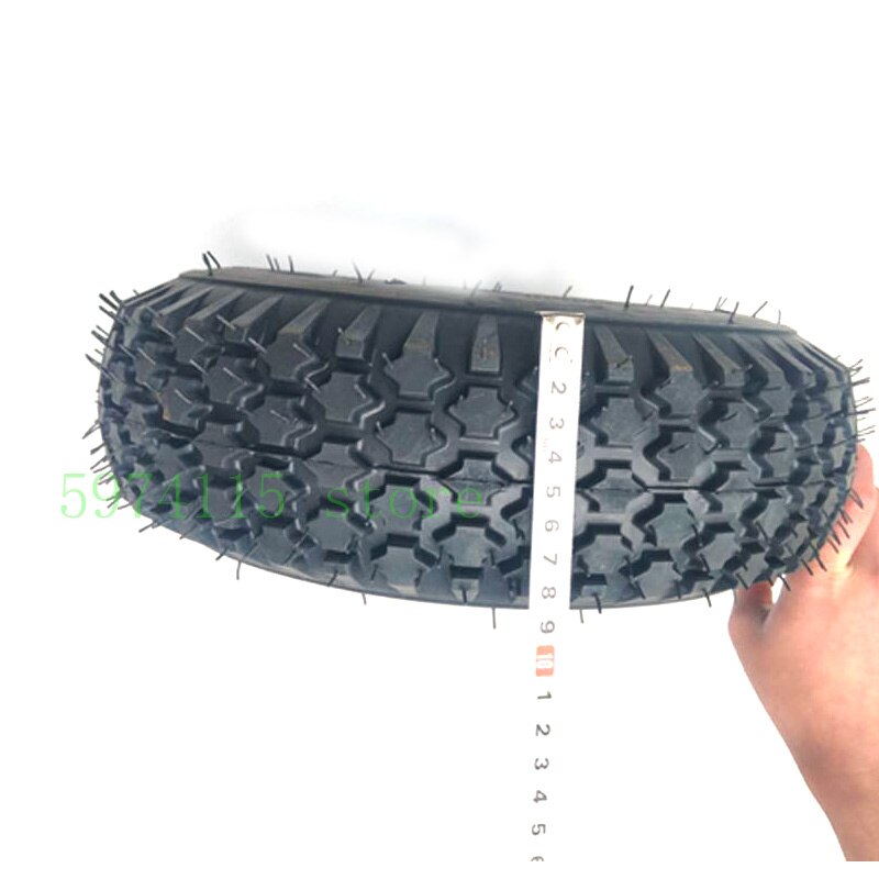 Tubeless Band 4.10/3.50-6 Inch - 3-Gats Naaf - 31cm Diameter - voor Elektrische Fietsen, Scooters, Go-Karts, ATV's