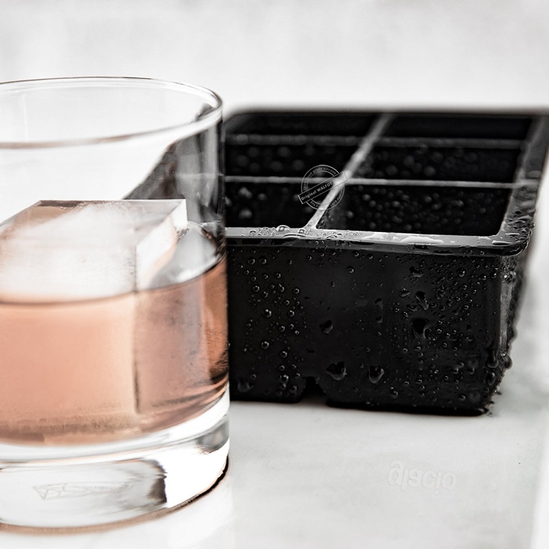 1 st stor storlek 6 celler silikon isbollsform iskubboll isbricka boll whiskytillverkare 6 silikonformmaskin för bar p