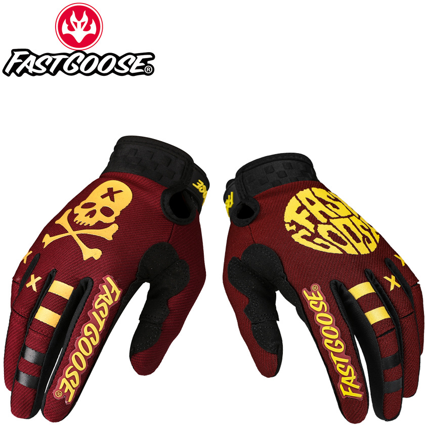 FASTGOOSE Motocross MX guantes motocicleta dedo completo bicicleta BMX MTB ATV todoterreno ciclismo de montaña Luvas S-XXL