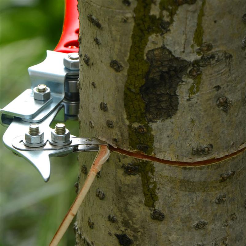 Stripping Cutter Adjustable Stripping Cutter Ring Bark Cutter Double Knives Wheel Wood Peeler for Bark Garden Fruit Tree Orchard