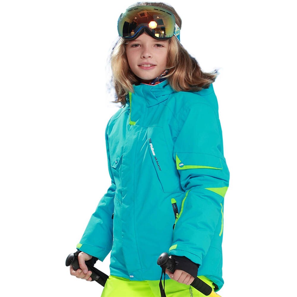 Cool Ontworpen Winter Outdoors Sneeuw Ski Jongen Outdoor Sport Jas Jas Top Meisje Ski Jas: Default Title