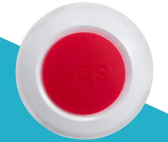 SOS Emergence Panic Button For Burglar Alarm System 433Mhz