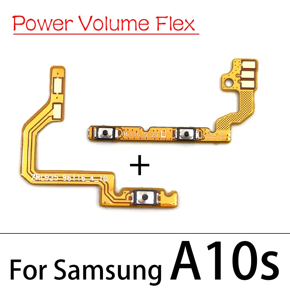 Przełącznik zasilania On / Off przycisk klawisz głośności przycisk Flex Cable dla Samsung A01 A11 A10S A20S A30S A51 A10 A20 A30 A40 A50 A60 A70 A42: A10S Power